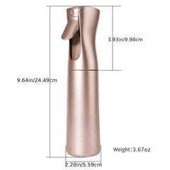 Rose Golden Spray Bottle High Pressure Continuous Spray Bottle