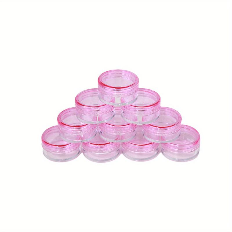10pcs Small Round Sample Containers With Lids - Cosmetic Jars