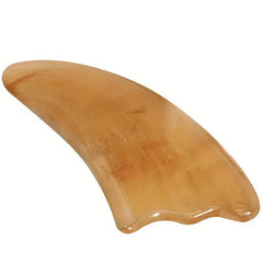 Ox Horn Gua Sha Board Face Massager Anti-Aging Wrinkle Reduction