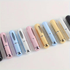 5pcs Mini Perfume Atomizer 5ml Portable Refillable Travel Friendly Bottles