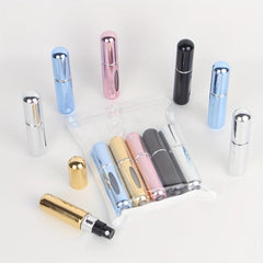5pcs Mini Perfume Atomizer 5ml Portable Refillable Travel Friendly Bottles