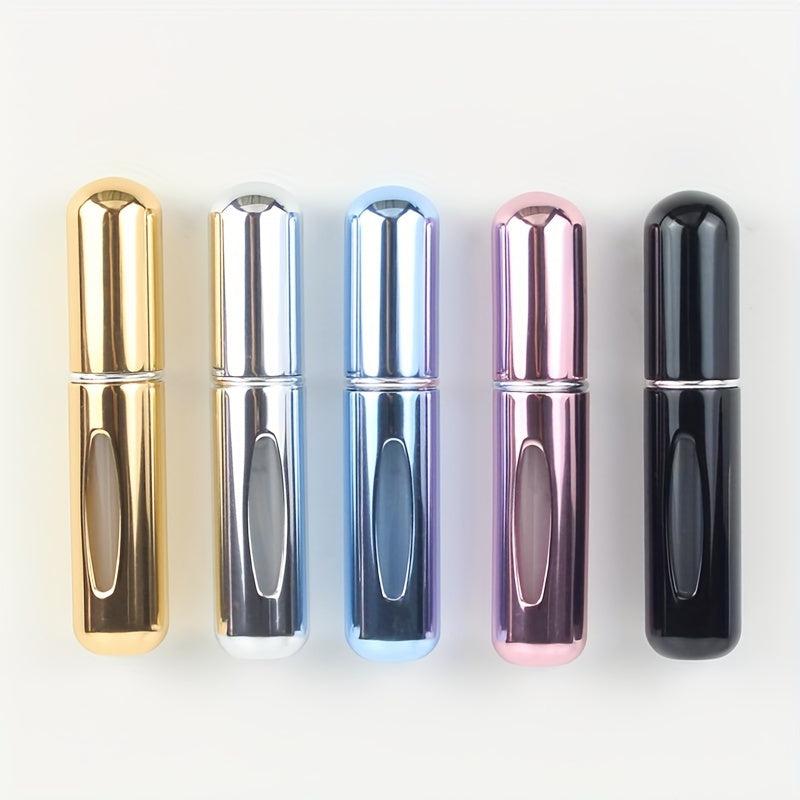 5pcs Mini Perfume Atomizer 5ml Portable Refillable Travel Friendly Bottles