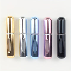 5pcs Mini Perfume Atomizer 5ml Portable Refillable Travel Friendly Bottles