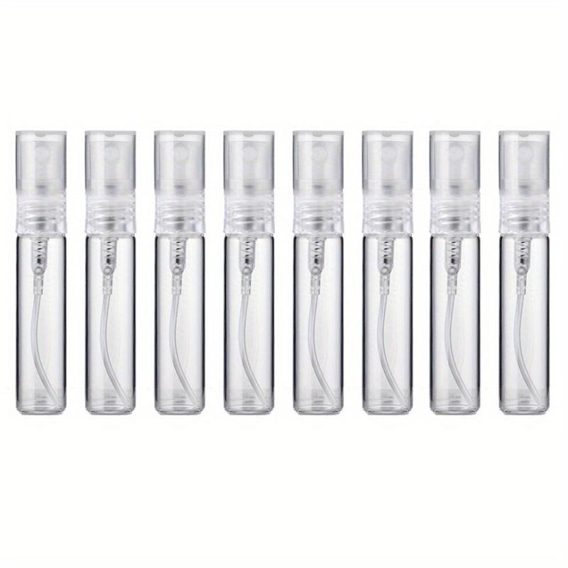 8PCS Perfume Bottle Set 2ml 3ml 5ml 10ml Glass Spray Refillable Empty Bottles