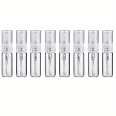 8PCS Perfume Bottle Set 2ml 3ml 5ml 10ml Glass Spray Refillable Empty Bottles