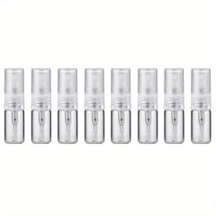 8PCS Perfume Bottle Set 2ml 3ml 5ml 10ml Glass Spray Refillable Empty Bottles