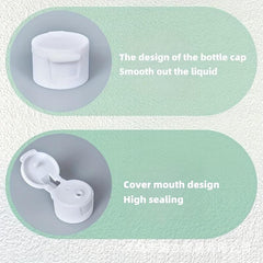 Refillable Travel Bottles Set for Toiletries Shampoo Shower Gel