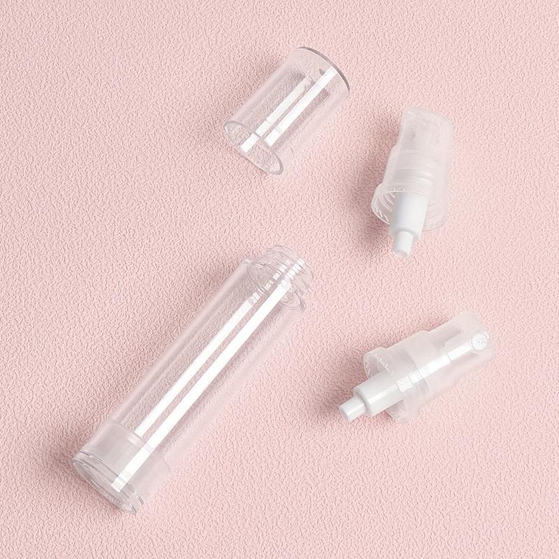 4pcs 10ml Airless Pump Lotion & Spray Bottle