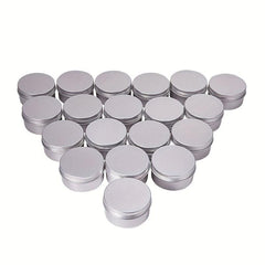 Aluminum Tin Jars 25 50 100Pcs 10g 40g Empty Cosmetic Sample Container