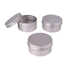 Aluminum Tin Jars 25 50 100Pcs 10g 40g Empty Cosmetic Sample Container
