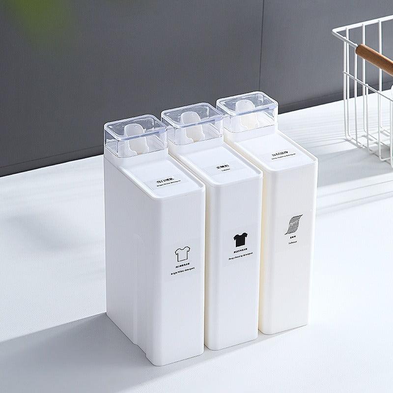 Reusable Laundry Detergent Bottle Refillable Shampoo Body Wash Container