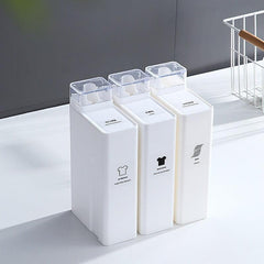 Reusable Laundry Detergent Bottle Refillable Shampoo Body Wash Container