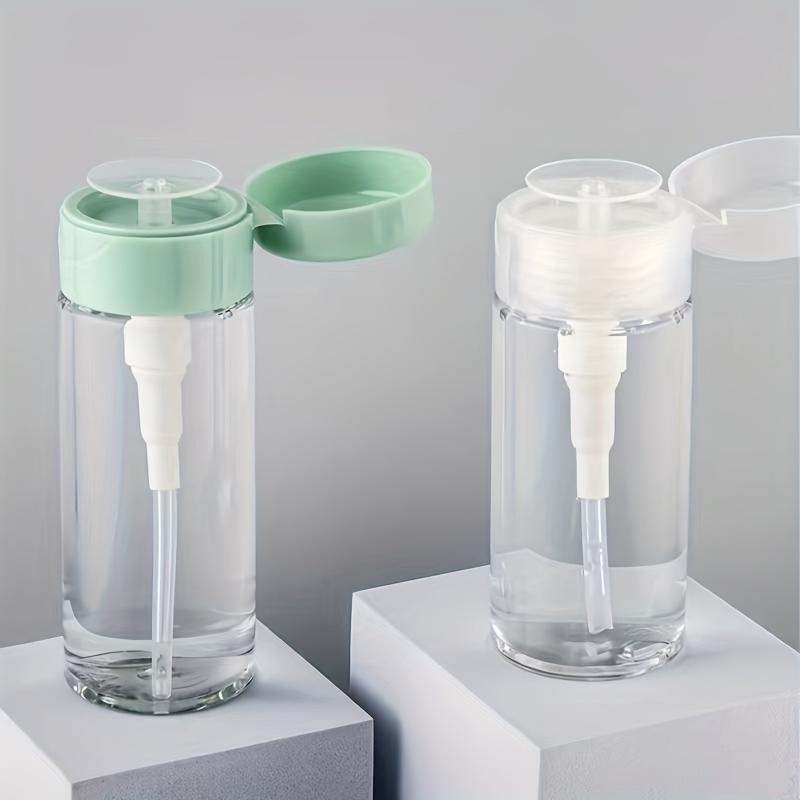 150ml Pump Dispenser Bottle Makeup Remover Facial Toner Lotion Organizer