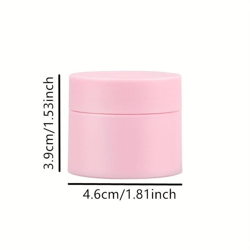 Round Leak Proof Plastic Container Jars With Lid for Travel Storage