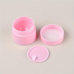Round Leak Proof Plastic Container Jars With Lid for Travel Storage
