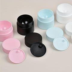 Round Leak Proof Plastic Container Jars With Lid for Travel Storage