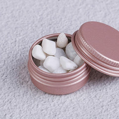 10ps Refillable Aluminum Pot Jars Cosmetic Containers With Lid