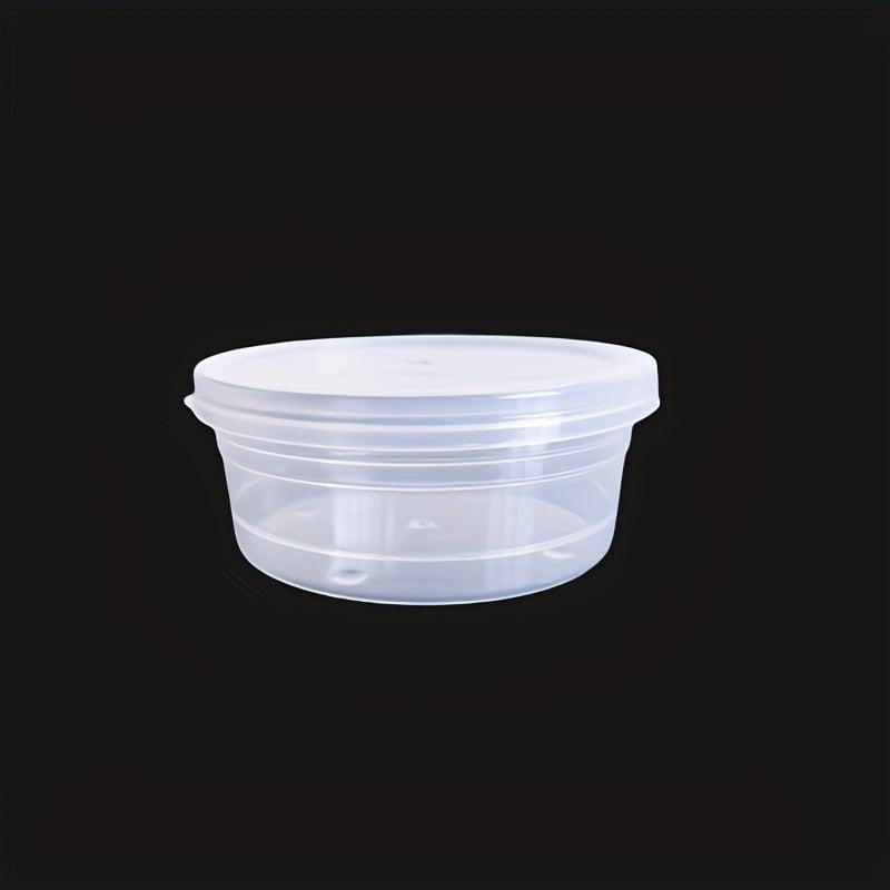 10 Pcs 30g Round Plastic Cosmetic Jar Water Proof Portable Containers