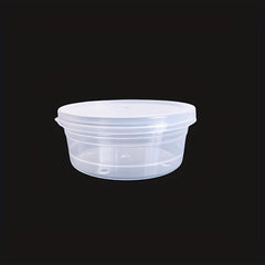 10 Pcs 30g Round Plastic Cosmetic Jar Water Proof Portable Containers