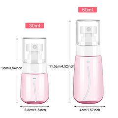 2PCS Spray Water Bottle Hair Mister 60ml 30ml Fine Mist Stylist Sprayers