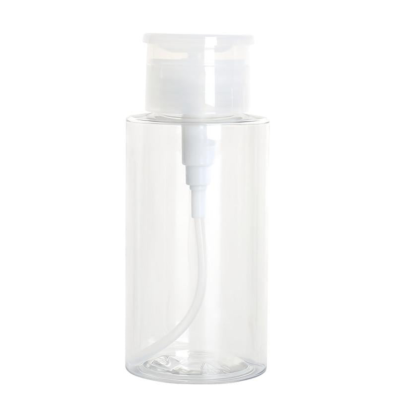 150ml Clear Pump Dispenser Bottle for Makeup Remover Facial Toner and Lotion