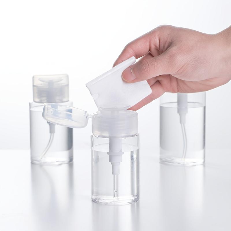 150ml Clear Pump Dispenser Bottle for Makeup Remover Facial Toner and Lotion