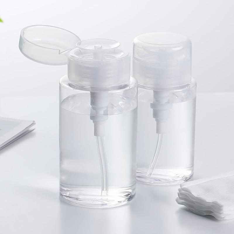150ml Clear Pump Dispenser Bottle for Makeup Remover Facial Toner and Lotion