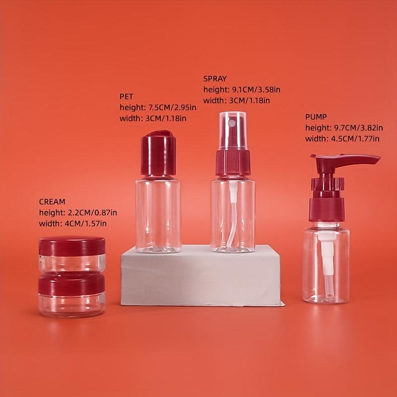 Travel Bottles Set Leak Proof Toiletries Containers