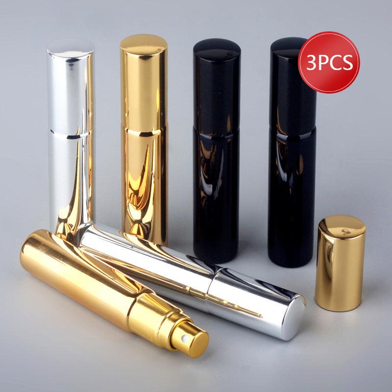 3pcs Aluminum Atomizer Spray Bottles 10ml Capacity