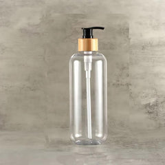 10 Oz Clear Plastic Bottles with Pump Dispenser