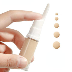 5 Pack 10ml Travel Airless Pump Bottles for Toiletries