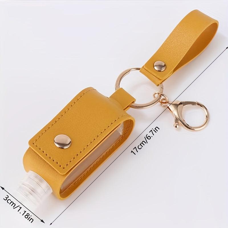 PU Leather Bottle Holder Sleeve Carrying Case Protect Cover