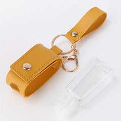 PU Leather Bottle Holder Sleeve Carrying Case Protect Cover