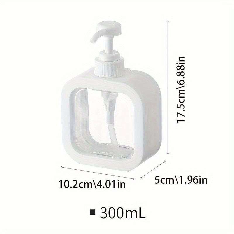 300-500ML Plastic Refillable Soap Dispenser Bottle with Pump