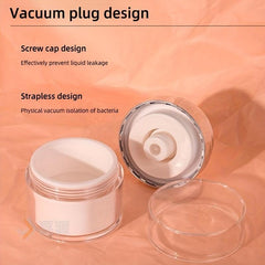 Cream Jar Vacuum Bottle Airless Pump Jar Leak Proof Cosmetic Container