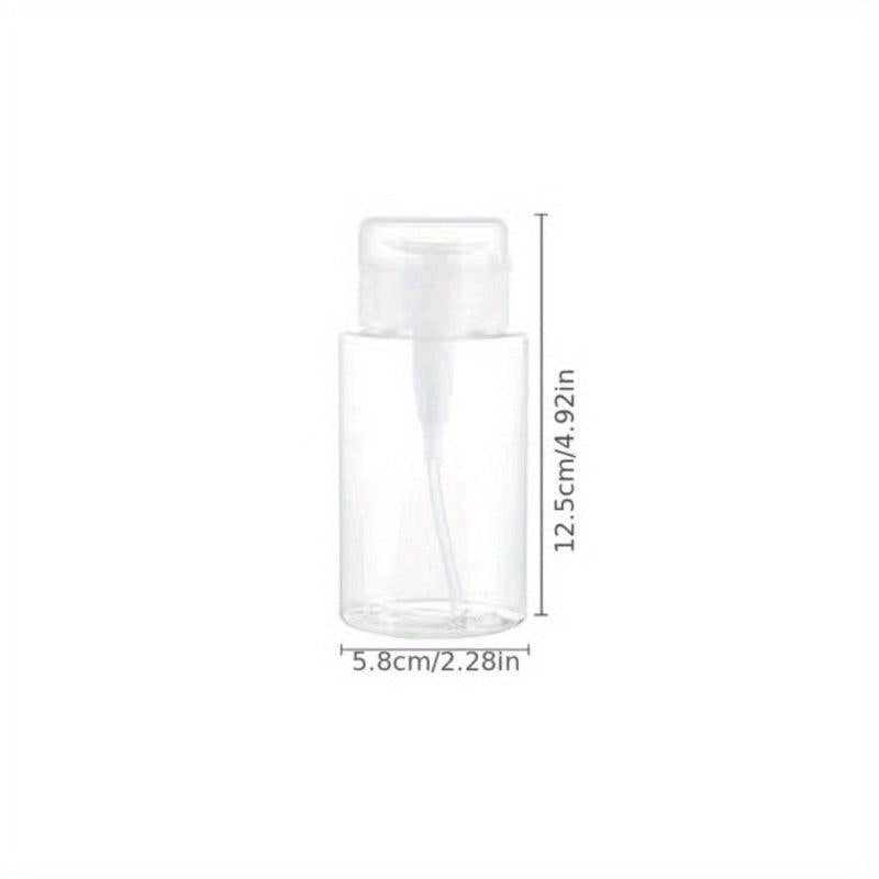 Empty Pump Dispenser Bottle for Nail Polish and Makeup Remover