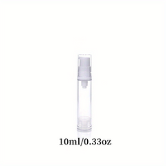 Airless Pump Bottles Lotion Dispenser 5ml 10ml 15ml