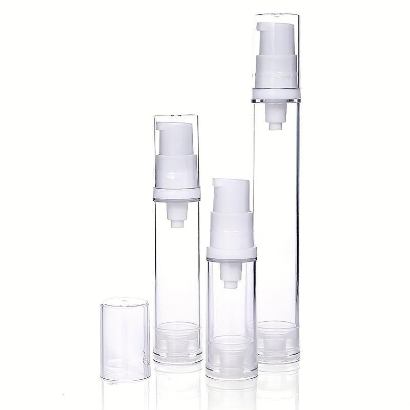 Airless Pump Bottles Lotion Dispenser 5ml 10ml 15ml