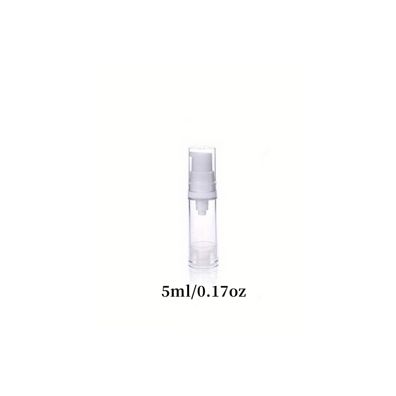 Airless Pump Bottles Lotion Dispenser 5ml 10ml 15ml