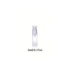 Airless Pump Bottles Lotion Dispenser 5ml 10ml 15ml