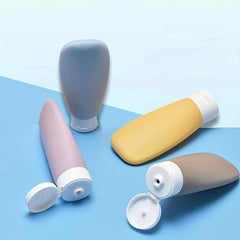 4pcs Travel Bottles Set Refillable Cosmetic Containers for Toiletries