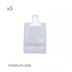 3pcs Traveling Bottle Set 100ml 50ml 30ml Portable Container for Cosmetics
