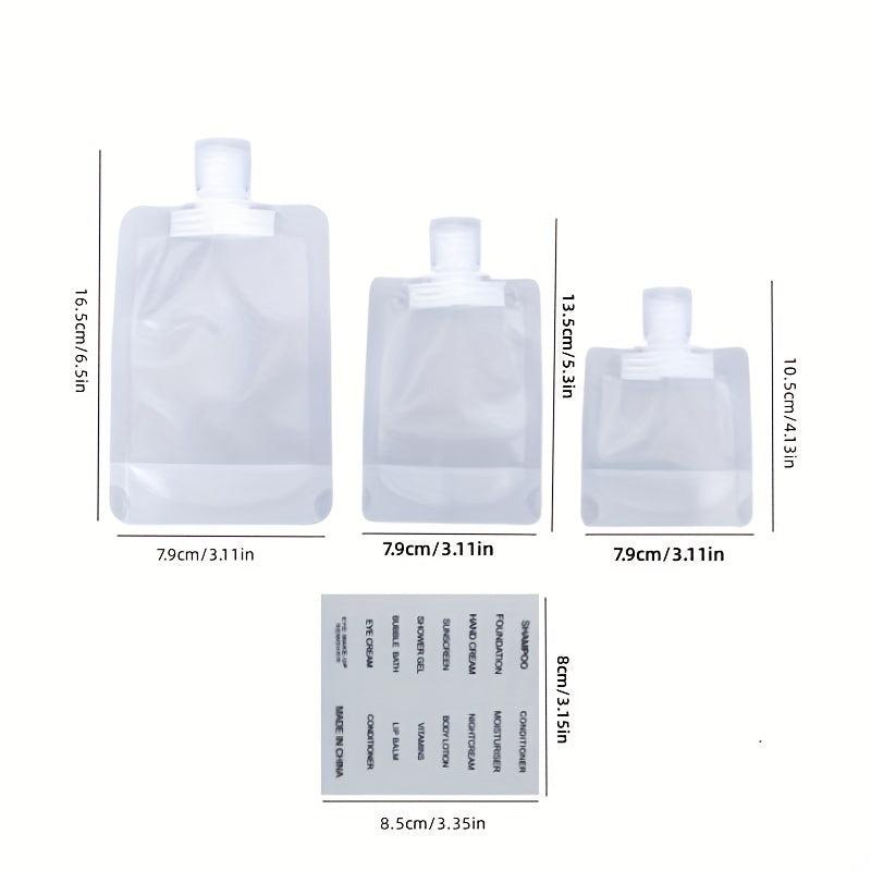 3pcs Traveling Bottle Set 100ml 50ml 30ml Portable Container for Cosmetics
