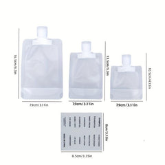 3pcs Traveling Bottle Set 100ml 50ml 30ml Portable Container for Cosmetics