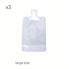 3pcs Traveling Bottle Set 100ml 50ml 30ml Portable Container for Cosmetics