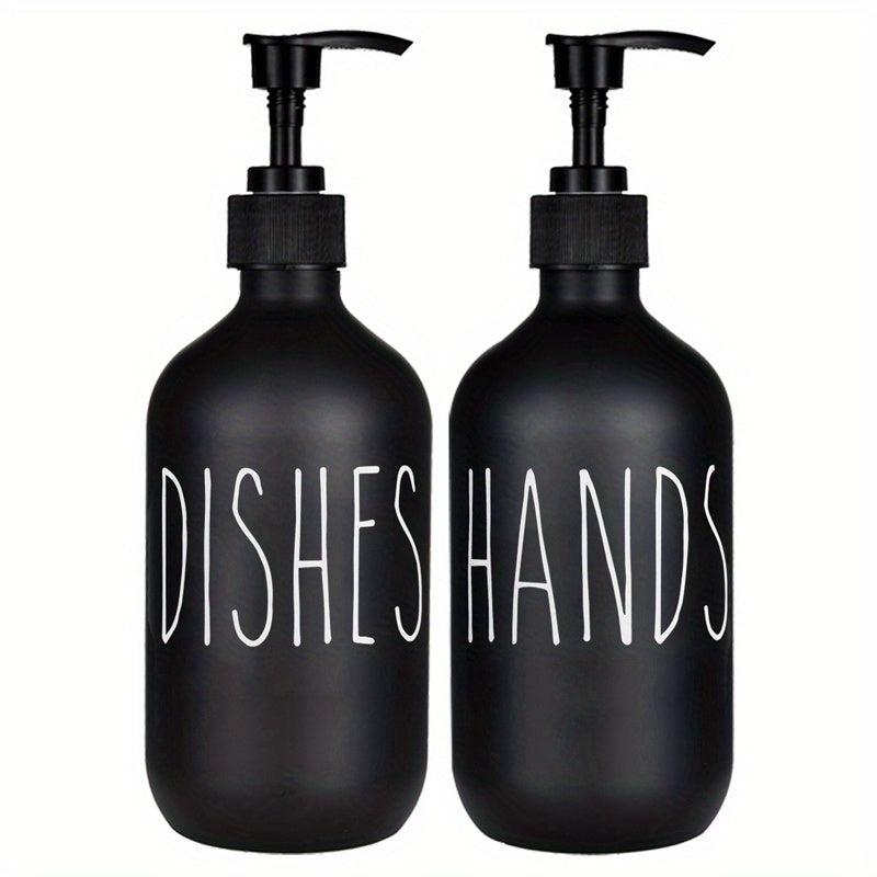 2pcs 500ml Lotion Dispenser Set for Sanitizer & Lotion