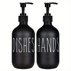 2pcs 500ml Lotion Dispenser Set for Sanitizer & Lotion