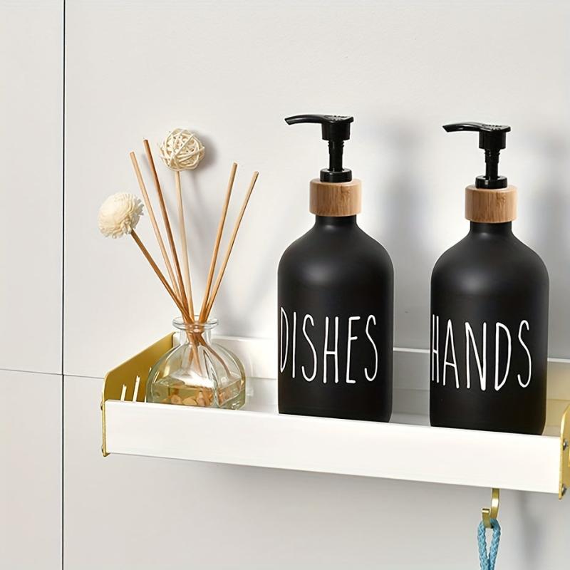 2pcs 500ml Lotion Dispenser Set for Sanitizer & Lotion