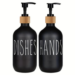 2pcs 500ml Lotion Dispenser Set for Sanitizer & Lotion