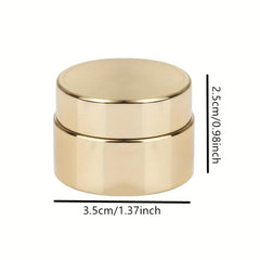 3pcs Leak Proof Cream Jars for Travel Storage Makeup Beauty Products